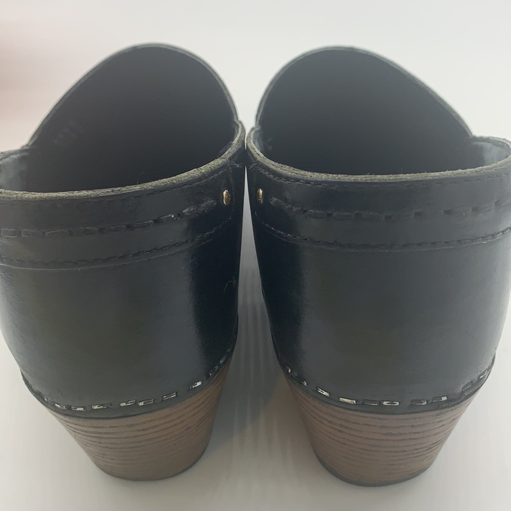Dansko Black Studded Clogs Sz 38. DAN0207A - Picture 4 of 8